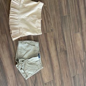Skirt and shorts